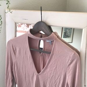 blush bodysuit